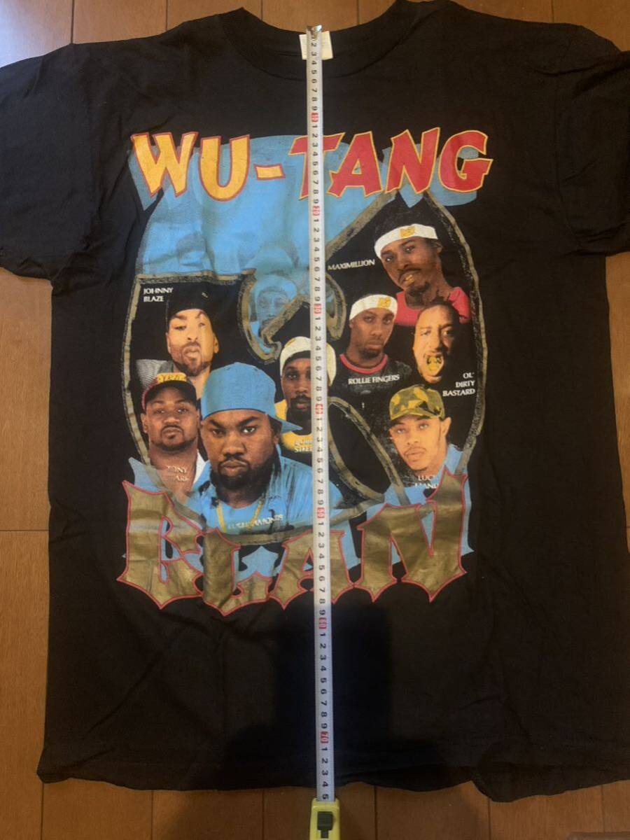 WU-TANG CLAN ウータンクラウン ラップT 激レア Tシャツ ヴィンテージの画像9