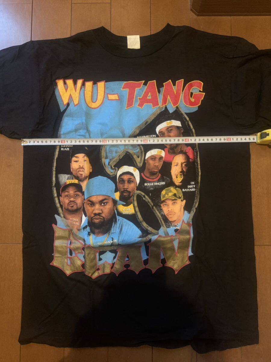 WU-TANG CLAN ウータンクラウン ラップT 激レア Tシャツ ヴィンテージの画像10