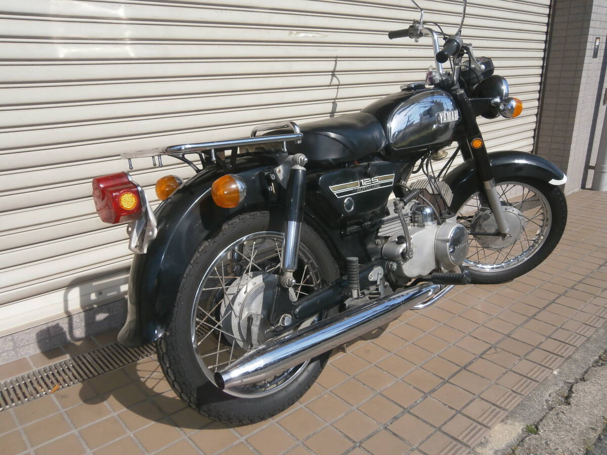 ヤマハ YA-7 YB125 レトロ 旧車  売り切りです！の画像3