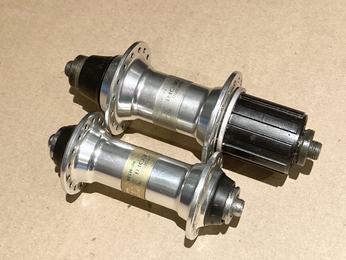 7000円 シマノ XT 前後ハブセット FH-M737/HB-M738 32H 8-11s 7000円 シマノ XT 前後ハブセット FH-M737/HB-M738 32H 8-11s