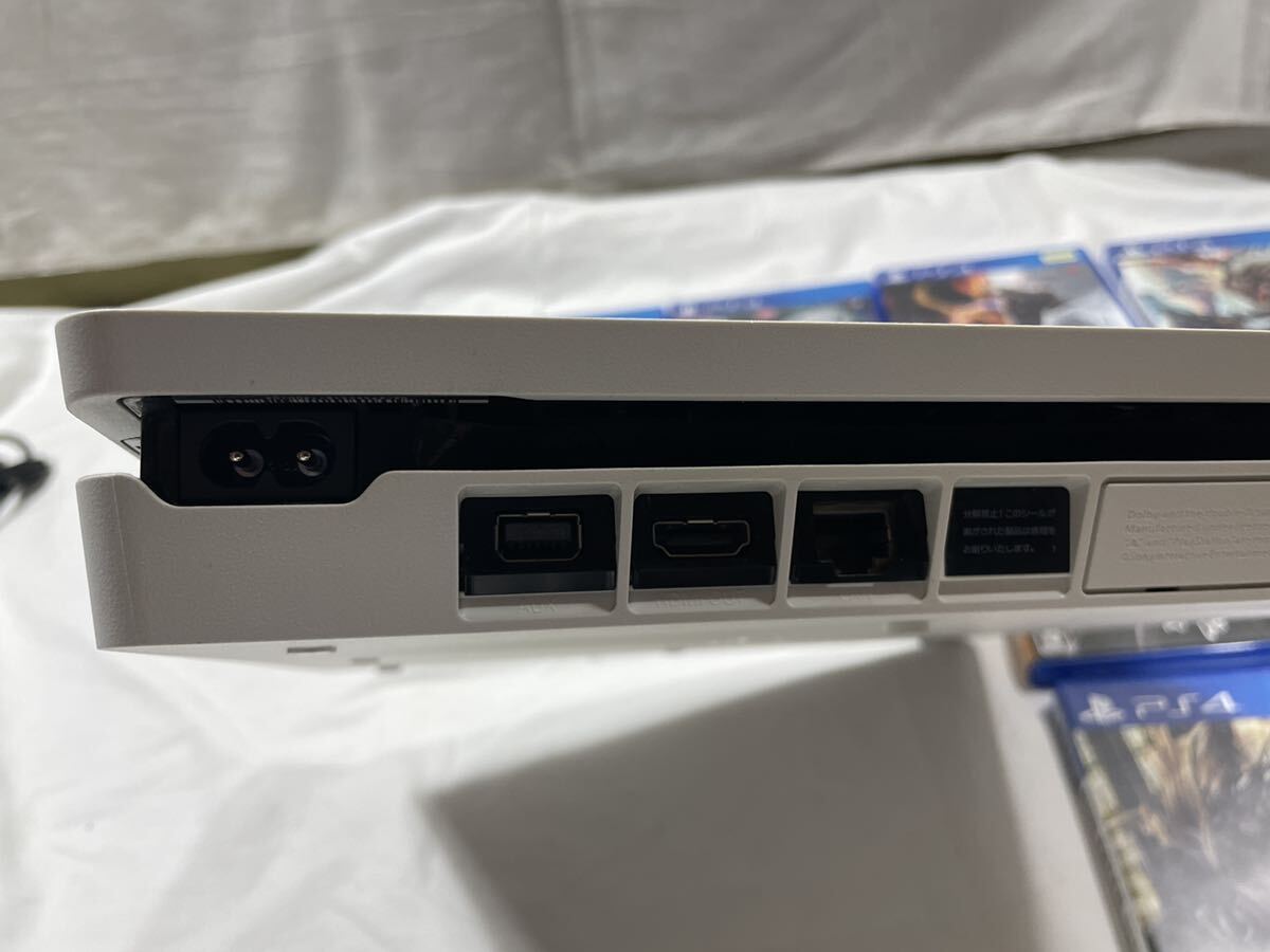 SONY CUH-2100A ソフト8本セット PS4 白/ホワイト/プレステ4の画像5