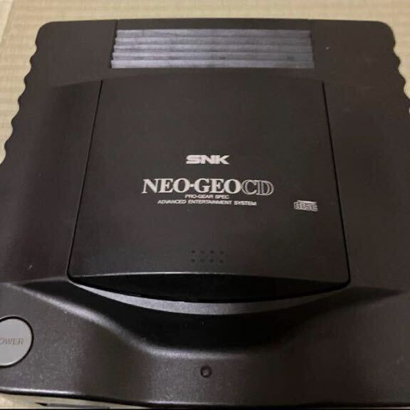 SNK NEOGEO CD ネオジオCD ゲーム機 餓狼伝説　セット　本体セット　コントローラー 付き　ジャンク品