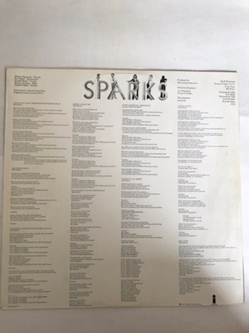 ■UKオリジ■SPARKS-スパークス/KIMONO MY HOUSE 1974年 英ISLAND 初回マト2U/1U コーテイングジャケ！の画像4