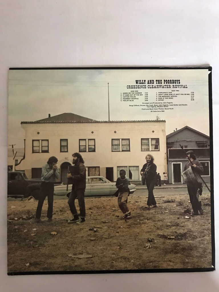 ■USオリジ■CREEDENCE CLEARWATER REVIVAL-CCR / WILLY AND THE POOR BOYS 1969年 米FANTASY 深溝 EX/EX COPY！の画像3
