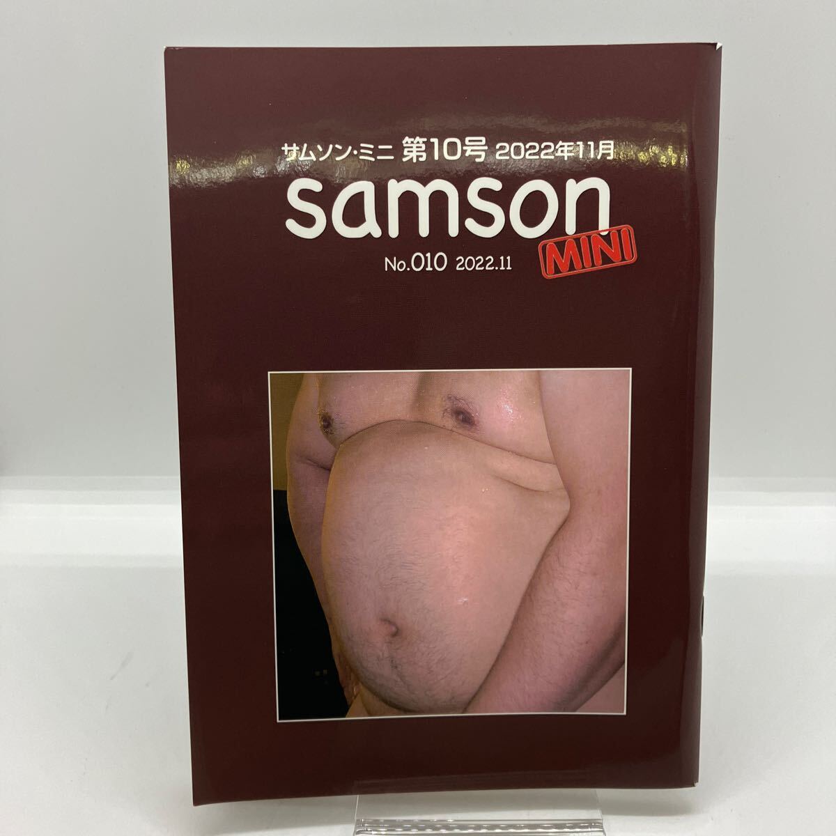 ゲイ雑誌 サムソン・ミニ SAMSON 2022年11月 ゲイコミック 藤岡健 瀬戸雄一 海鳴館 LGBT ホモ 同性愛の画像1