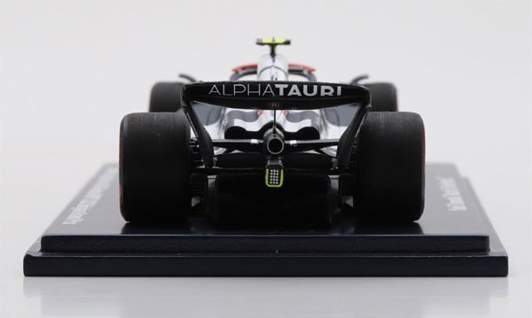 F1速報特注 1/43 アルファタウリAT04 2023年 ベルギーGP仕様 角田裕毅 "Back in The Points"の画像6