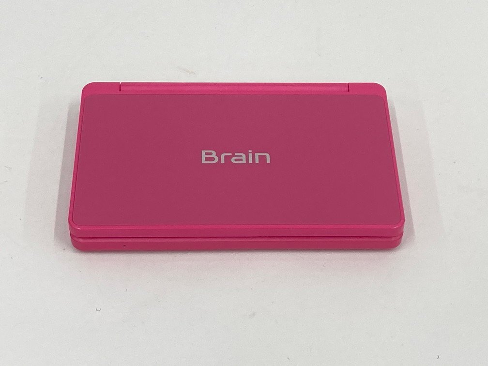 SHARPシャープ　電子辞書　Brain　PW-SJ1　ピンク【CCBE2025】_画像3