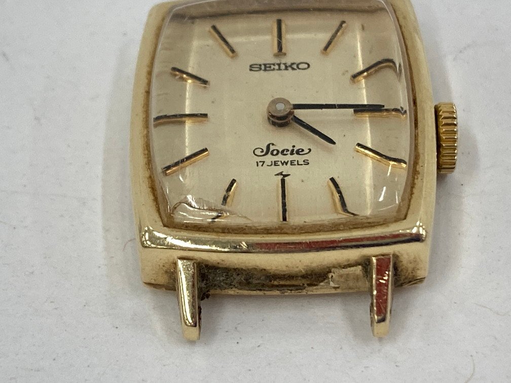 SEIKO セイコー 腕時計 14K 590349 11-3700 ケースのみ 9.6ｇ 不動品【CCBE3065】_画像6