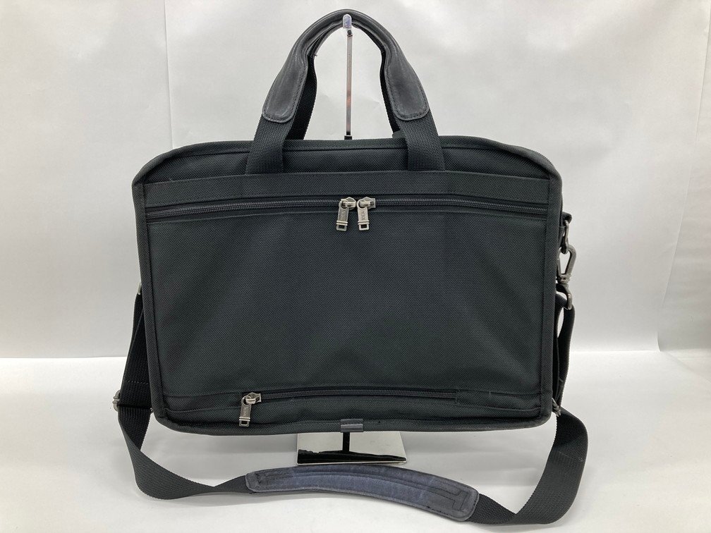 TUMI トゥミ ビジネスバッグ 黒 ナイロン【CDAA7024】_画像2