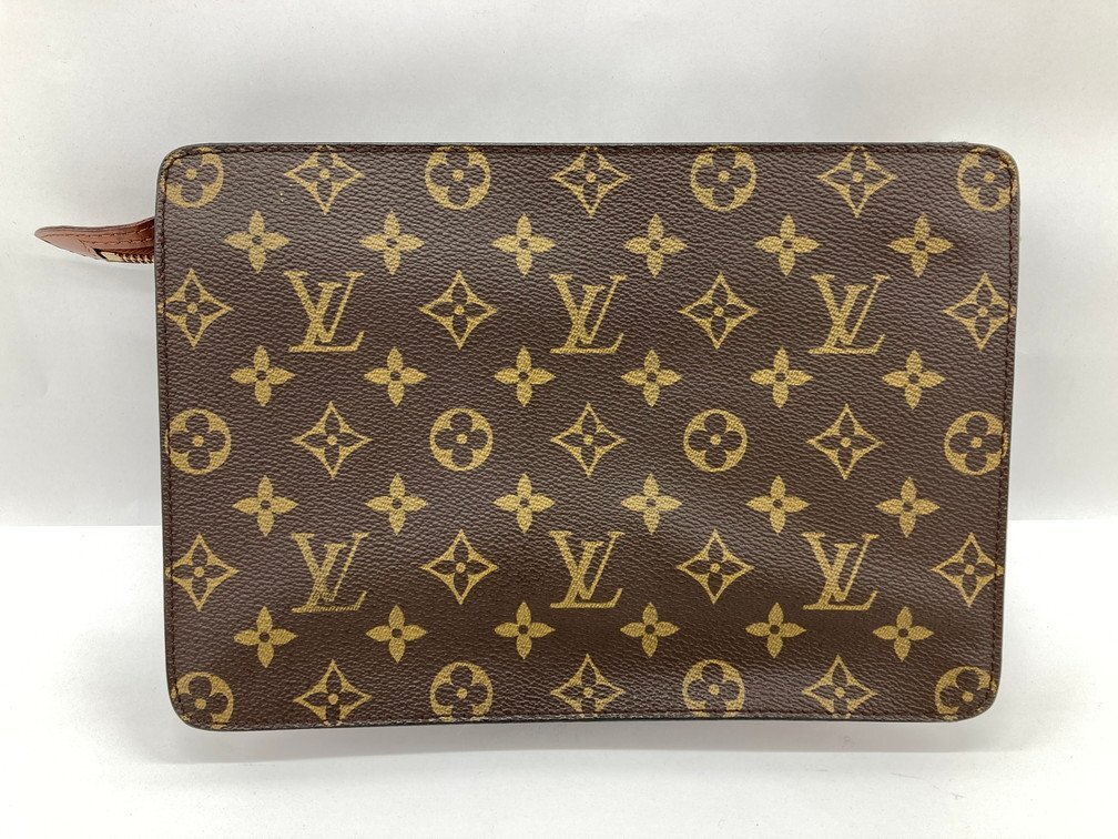 LOUIS VUITTON ルイヴィトン セカンドバッグ モノグラム ポシェットオム M51795/SL0956【CDAA7034】_画像1