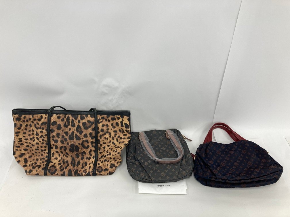 miumiu/Salvatore Ferragamo/TORY BURCH/russet/DOLCE & GABBANA/Chloe 他 バッグ 財布 カード入れ おまとめ【CDAB2028】の画像3