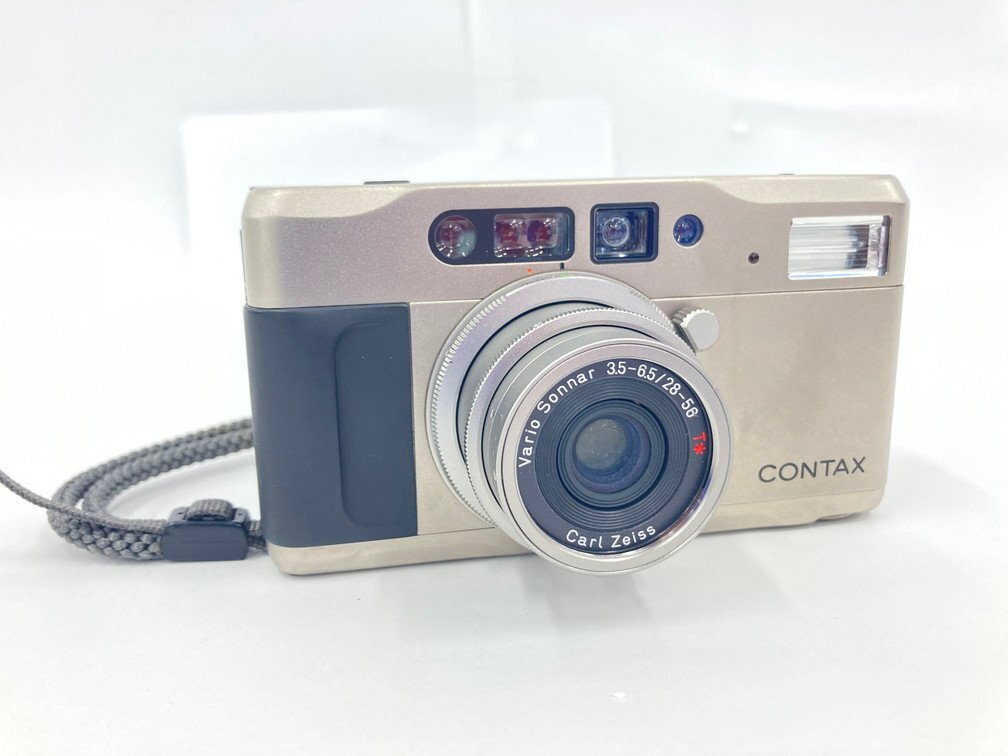 KYOCERA/CONTAX 京セラ コンタックス CONTAX T VS w/Carl Zeiss Vario Sonnar T* 28-56/3.5-6.5 通電未確認【CDAD3011】の画像2