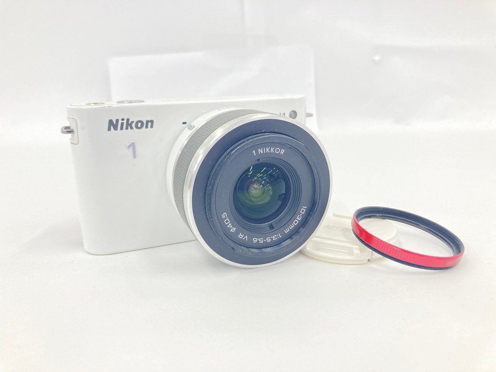 Nikon　ニコン　Nikon 1 J1 + 1 NIKKOR 10-30/3.5-5.6 VR　通電未確認【CDAD3008】_画像1