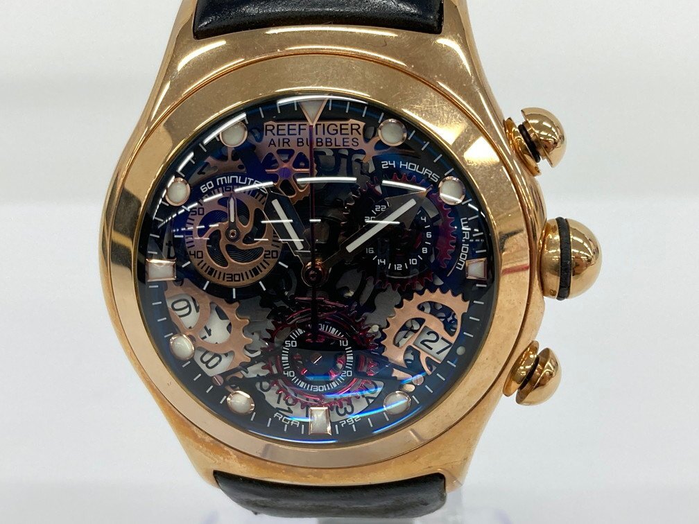 REEF TIGER リーフタイガー 腕時計 RGA-702 不動品 箱・付属品付き【CDAE7033】の画像2