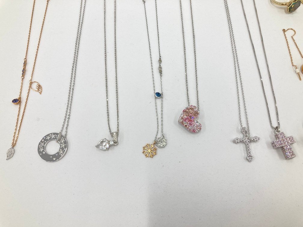 SWAROVSKI スワロフスキー アクセサリー おまとめ リング/ネックレス/他【CDAD2041】の画像7