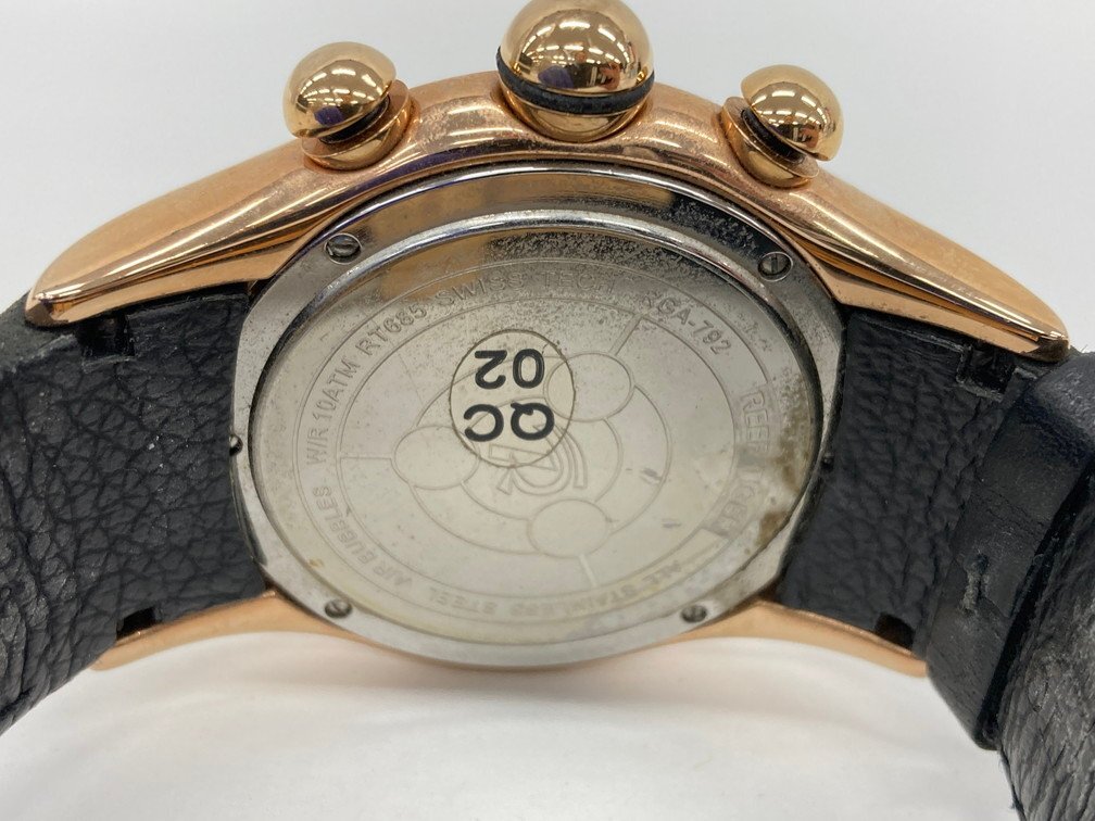 REEF TIGER リーフタイガー 腕時計 RGA-702 不動品 箱・付属品付き【CDAE7033】の画像7