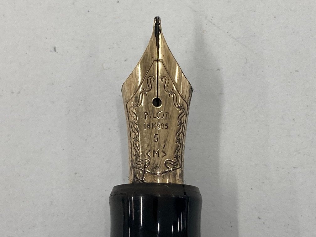 PILOT パイロット　万年筆　カスタム 74　ペン先14K 585　5　M　A396【CDAF9001】_画像3