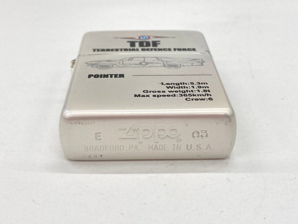 ZIPPO ジッポー ライター ウルトラセブン ポインター号 E 03【CDAH8040】の画像4