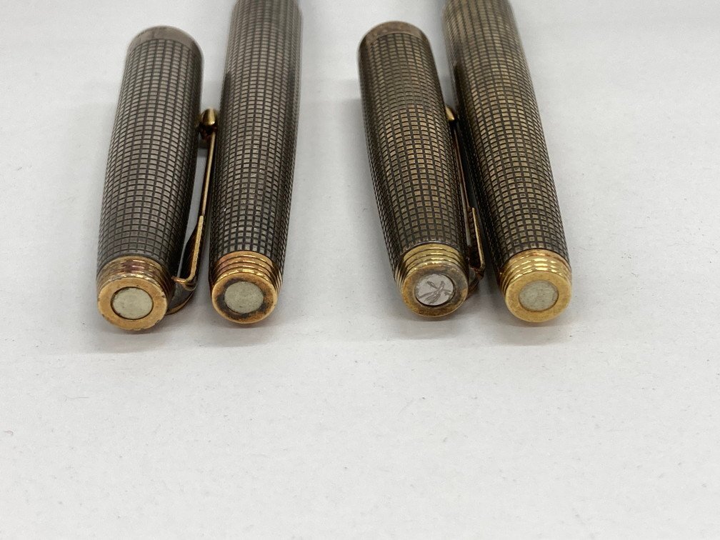 PARKER パーカー　万年筆　STERLING CAP & BARREL/STERLING VERMEIL CAP & BARREL　2点　おまとめ【CDAH8056】_画像8