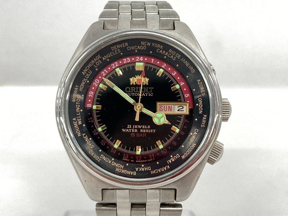 ORIENT オリエント 自動巻き腕時計 469EE6-71 CA 稼働〇【CDAK8018】の画像1