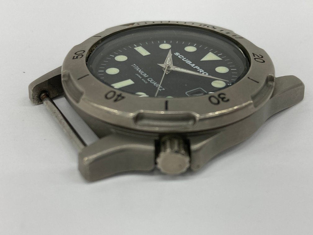 SCUBAPRO スキューバプロ 腕時計 T545 不動品 本体のみ【CDAL7026】の画像7