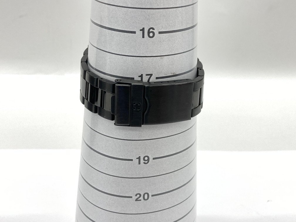 SWISS MILITARY スイスミリタリー 腕時計 SS 6-5023 クオーツ 箱・付属品付き 不動品【CDAL7068】の画像7