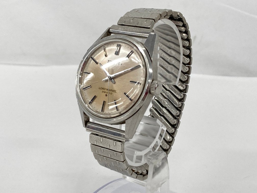 SEIKO セイコー 腕時計 銀色 不動品 ロードマーベル 037014【CDAN8012】_画像2