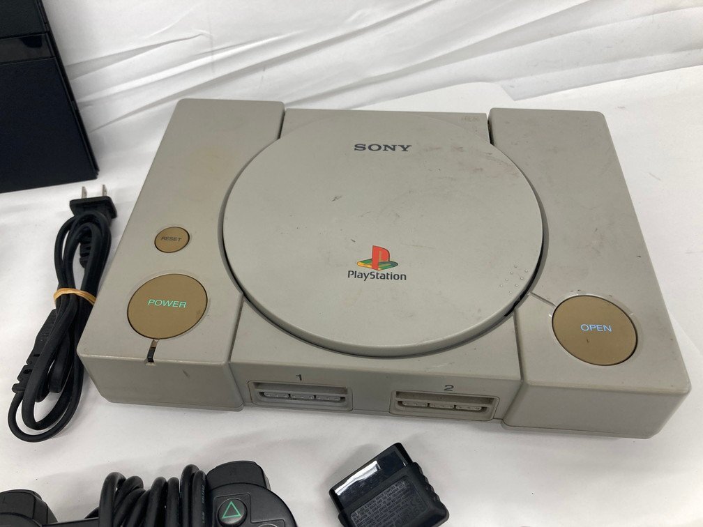 SONY Play Station プレステ1 SCPH-500 プレステ2 SCPH-70000 ビートマニア コントローラー ソフト まとめ【CDAO8008】の画像3