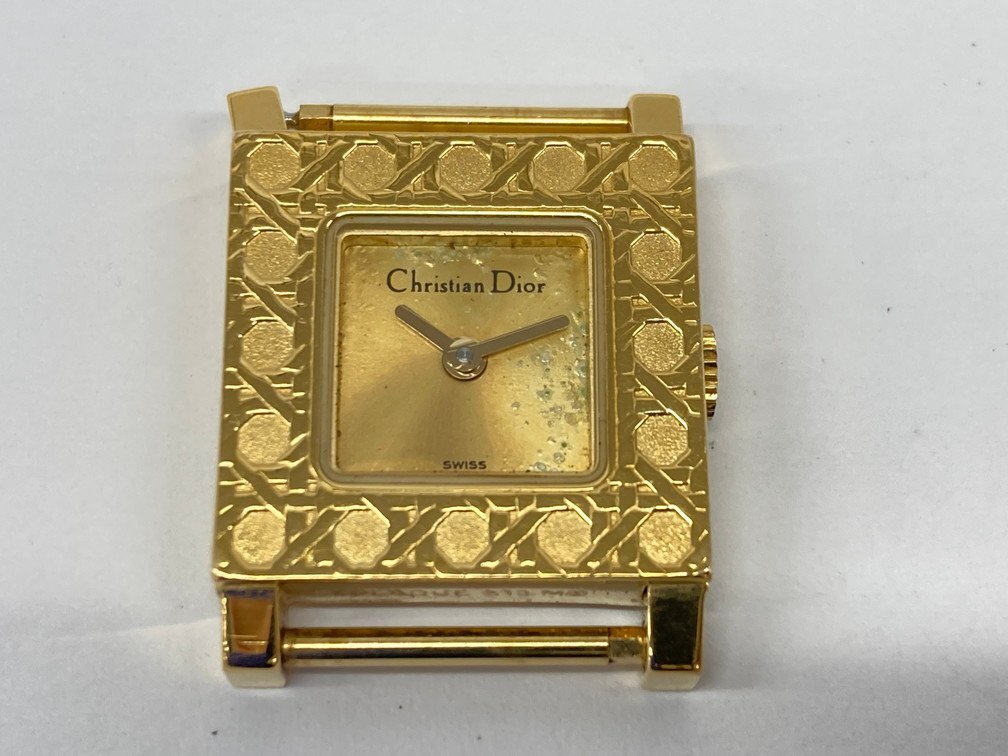 Christian Dior クリスチャン・ディオール Ｄ60-159/A0 6064 腕時計 不動品【CDAO7046】の画像1