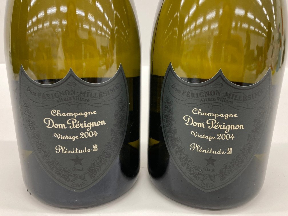 Dom Perignon ドン・ペリニヨン VINTAGE 2004 PLENITUDE2 750ml 12.5％ 箱付き 2本 おまとめ 未開栓 国外酒【CDAI7027】の画像4