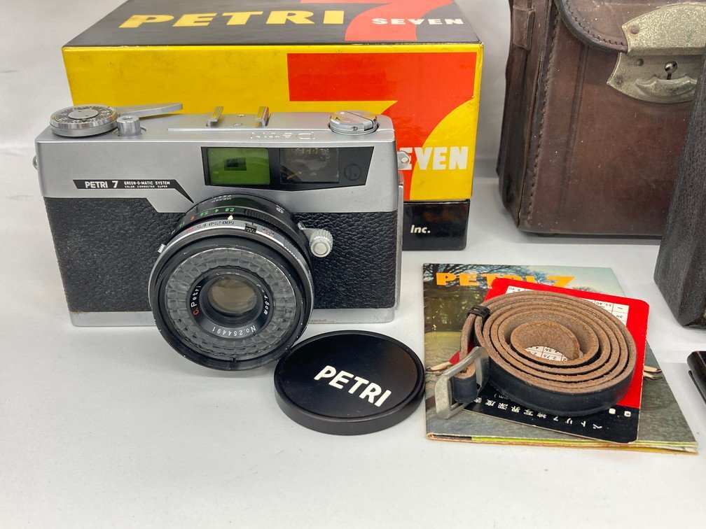 コンパクトフィルムカメラ おまとめセット PETRI 7 / FUJICA SIX 他【CDAP1026】の画像2