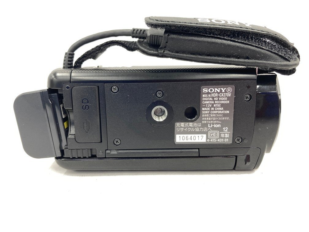 SONY ソニー HD HANDYCAM HDR-CX270V 通電未確認【CDAP3024】の画像6
