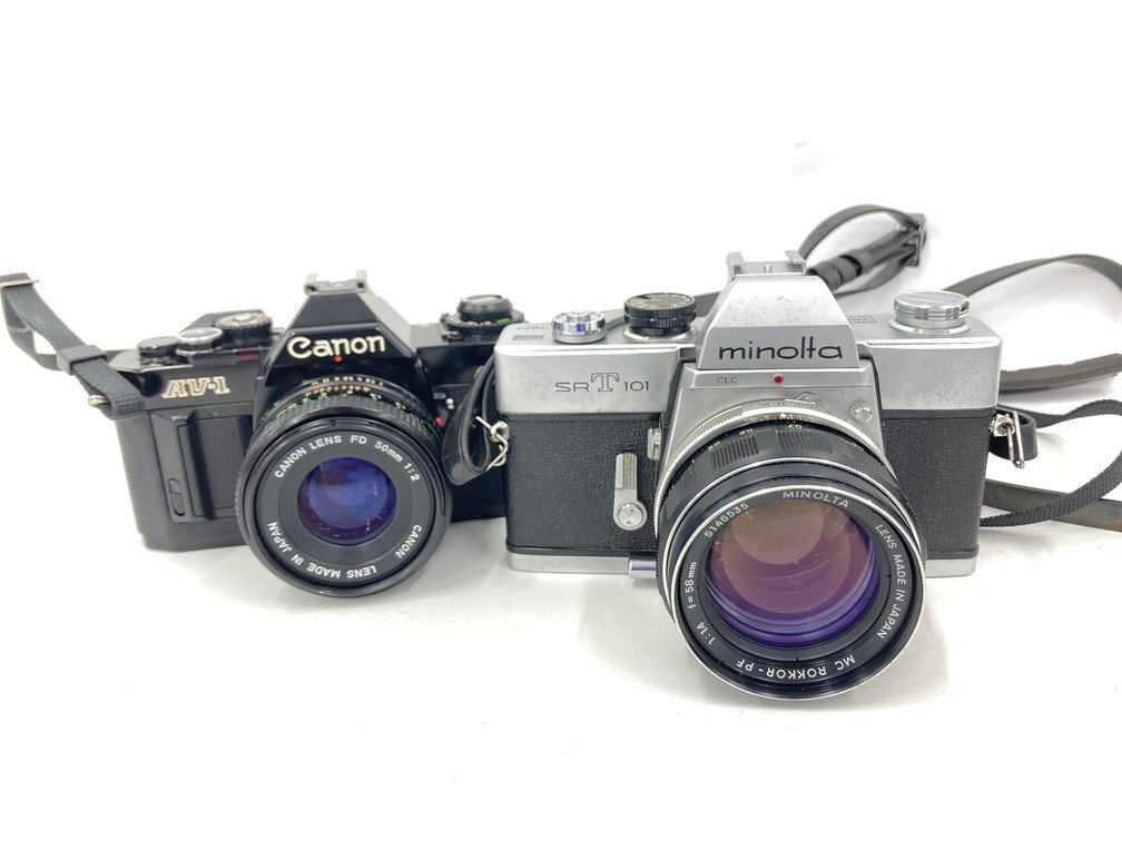 カメラ おまとめ キヤノン Canon AV-1 ペンタックス ASAHI PENTAX S2 ミノルタ minolta SRT101 他【CDAR3051】の画像4