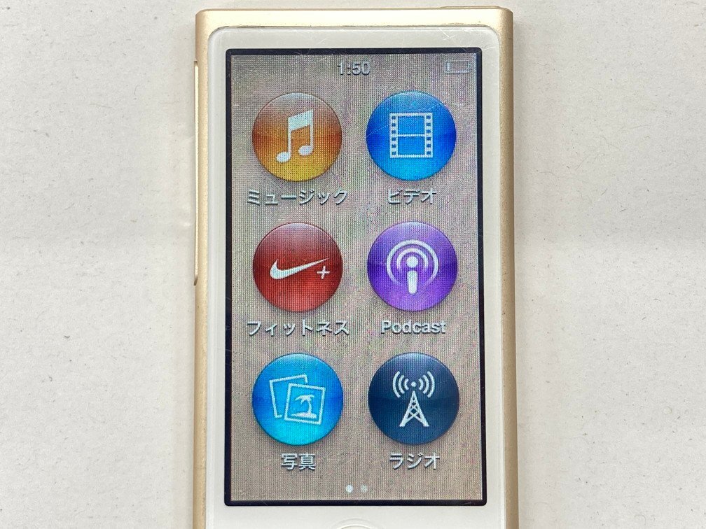 Apple アップル iPod NANO 第7世代 通電○ A1446 DCYSP5KBGK61【CDAR8025】の画像10