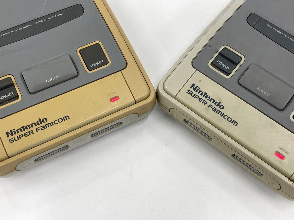 Nintendo 任天堂 スーパーファミコン 本体 SHVC-001・コントローラー・カセット 等 おまとめ【CDAS9004】の画像7