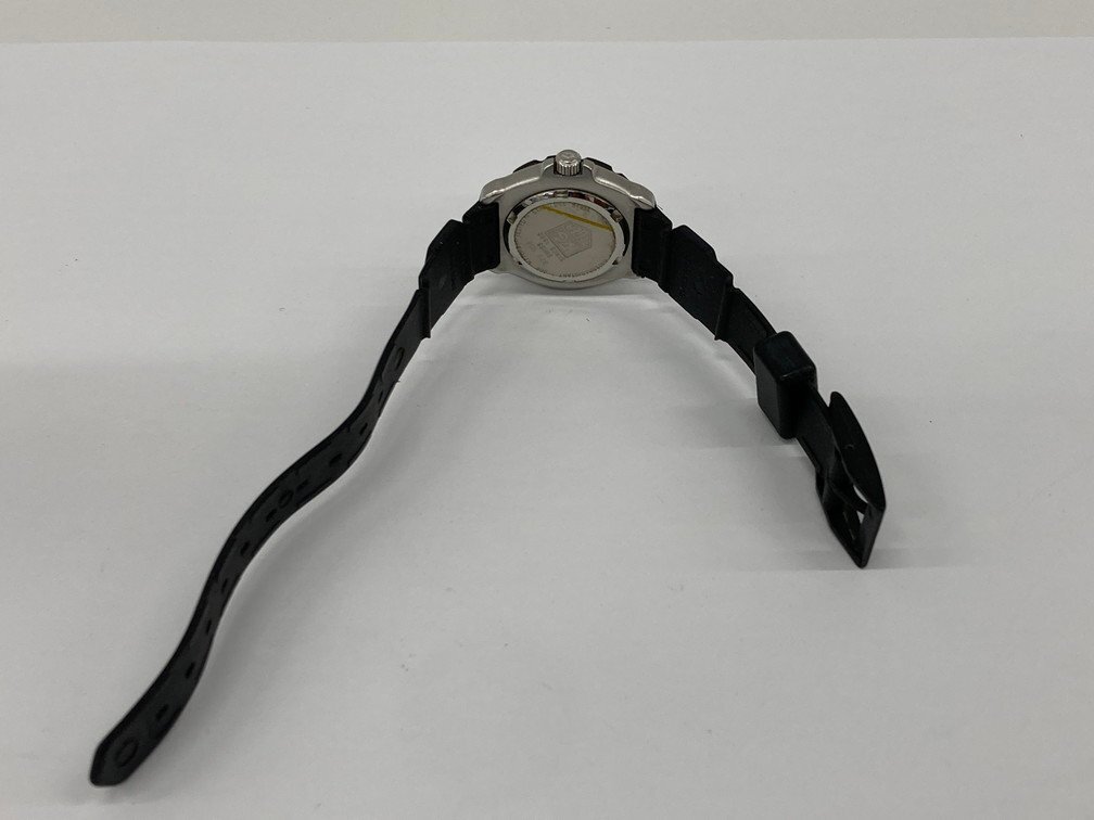 TAG HEUER タグホイヤー フォーミュラ 腕時計 SS ラバー 375.508 クォーツ 不動品【CDAS7066】の画像6