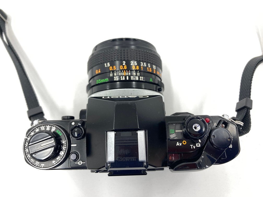 Canon キヤノン A-1 フィルムカメラ 一眼レフ / レンズ CANON LENS FD 35mm 1:3.5 S.C.【CDAR3010】の画像4