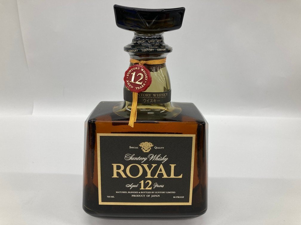 SUNTORY サントリー ROYAL ローヤル 12年 750ml 総重量1436.4g 43% 箱付 未開栓 国内酒【CDAM7006】※東京都内限定発送※の画像2