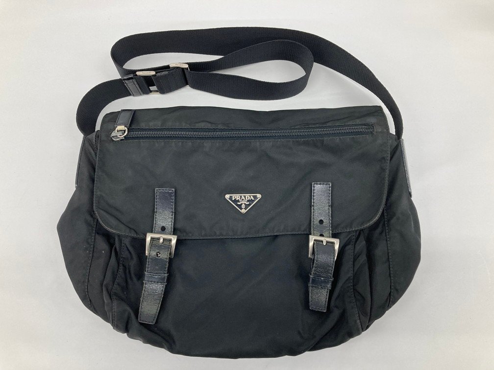 PRADA プラダ ナイロン メッセンジャーバッグ B1738【CDAT7040】の画像1