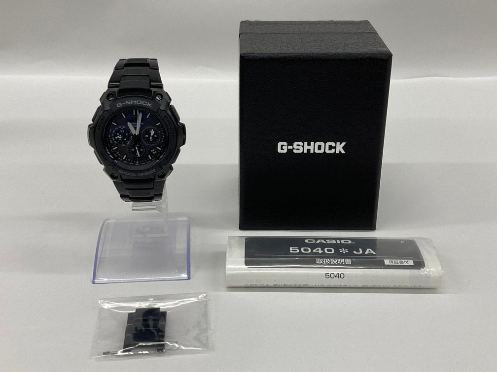 CASIO　カシオ　G-SHOCK　腕時計　MT-G　MTG-1200B　付属品　箱付き　稼働品【CDAV7010】_画像2