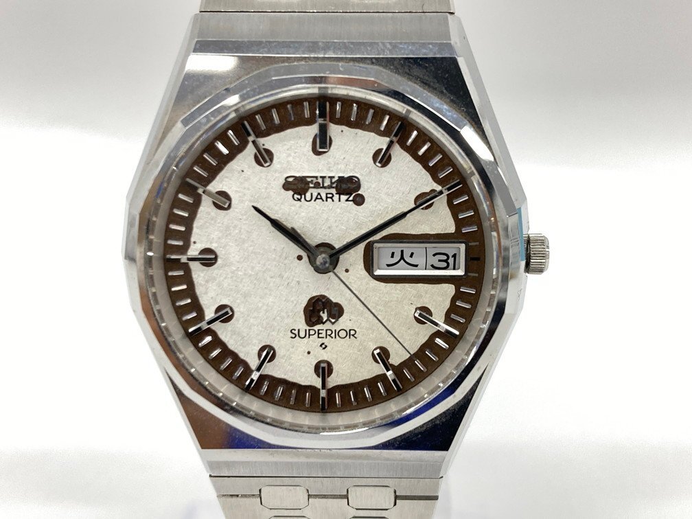 SEIKO セイコー 腕時計 スーペリア クォーツ 9983-7000 説明書 箱付き 不動品【CDAV7049】の画像1