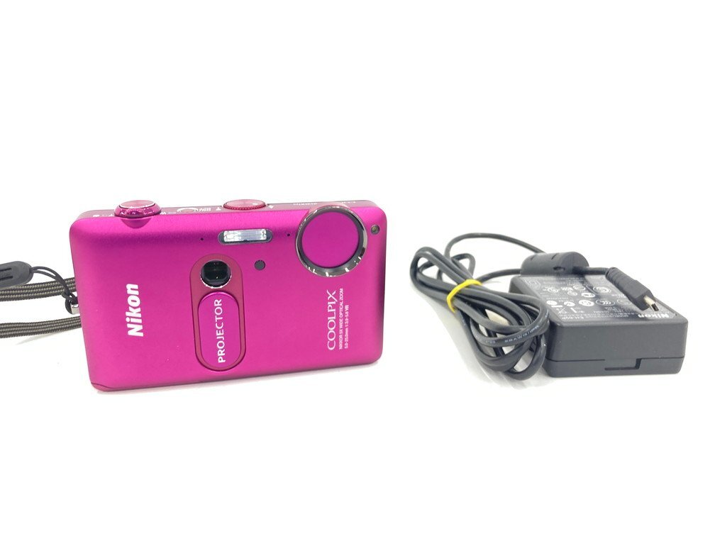 Nikon Nikon camera pink color COOLPIX/S1200pj power cord attaching [CDAW3036]