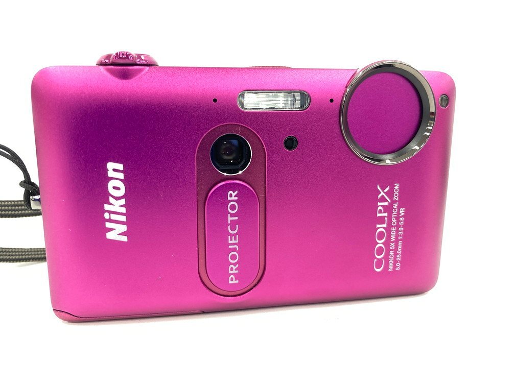 Nikon Nikon camera pink color COOLPIX/S1200pj power cord attaching [CDAW3036]