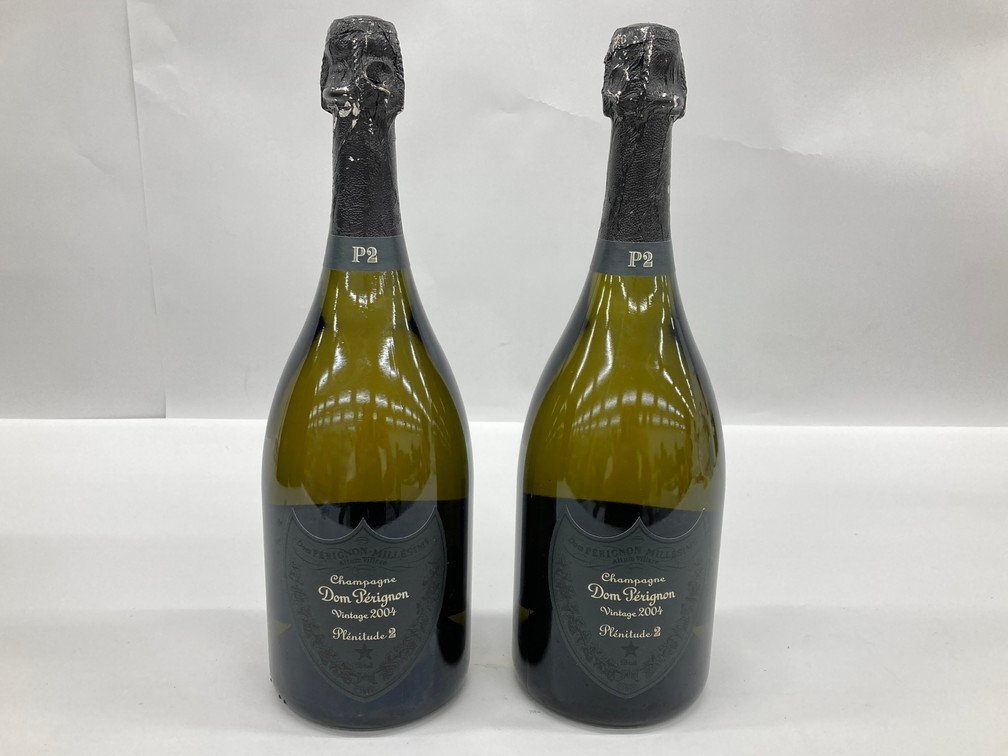 Dom Perignon ドン・ペリニヨン VINTAGE 2004 PLENITUDE2 750ml 12.5％ 箱付き 2本 おまとめ 未開栓 国外酒【CDAI7027】_画像2