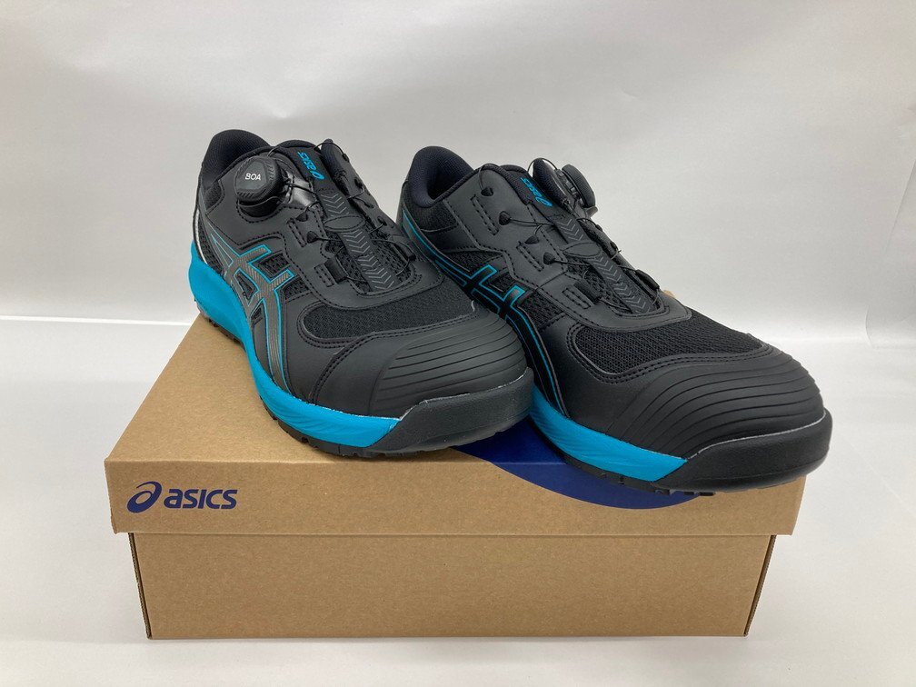 asics　アシックス　スニーカー　安全靴　WINJOB　CP219　BOA　27cm　箱付き【CDAZ7027】_画像1