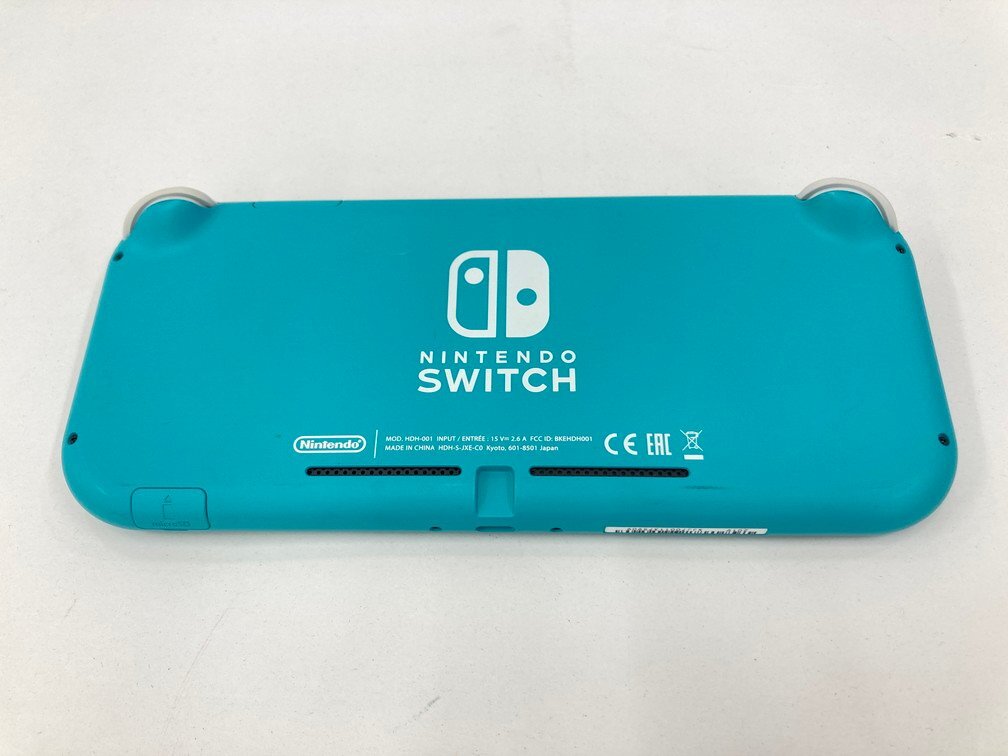Nintendo Switch Lite　ニンテンドースイッチライト　HDH-001　ターコイズ　本体　初期化済【CDAZ5027】_画像2