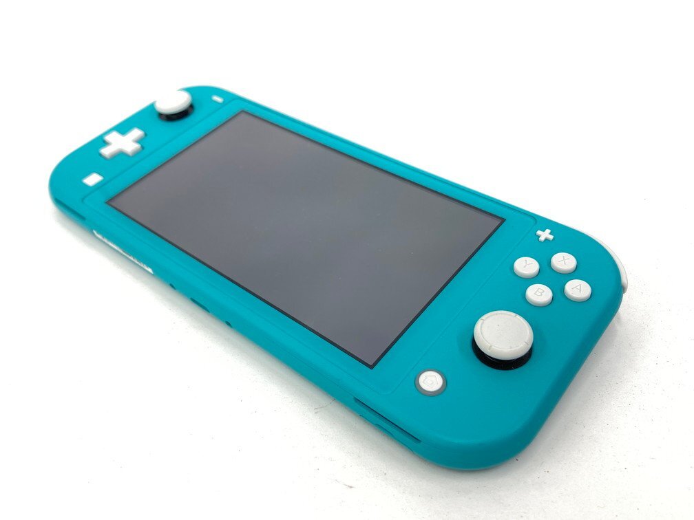 Nintendo Switch Lite　ニンテンドースイッチライト　HDH-001　ターコイズ　本体　初期化済【CDAZ5027】_画像4