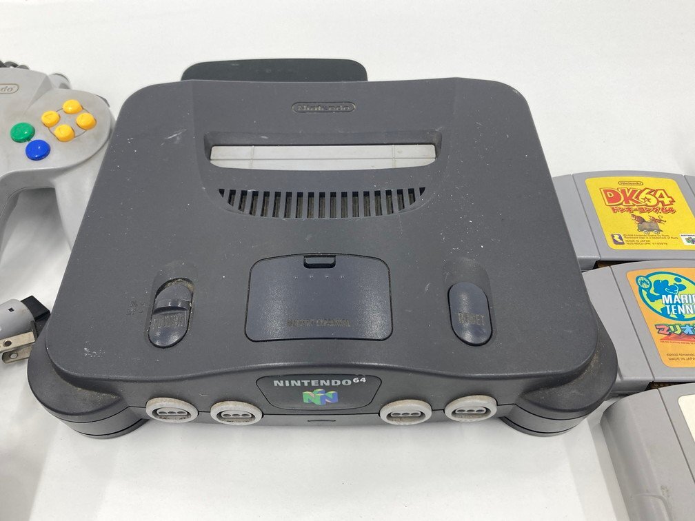 Nintendo 任天堂 NINTENDO64 本体 / コントローラー / ゲームソフト おまとめ セット【CDBA5001】