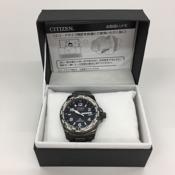 CITIZEN シチズン 腕時計 ECO-DRIVE B877-R011626 901030370 箱付き 稼働品 【CCBD8025】_画像6