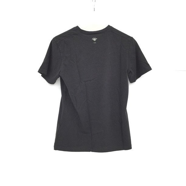 Dior ディオール Tシャツ 213T03TC001 サイズS ブラック【CDAH5085】の画像2